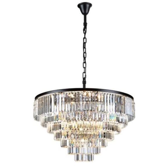 Люстра хрустальная Divinare 3001/01 LM-25 Nova под лампы E14 40W