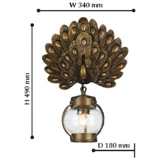 Настенный фонарь уличный Hunt 2032-1W