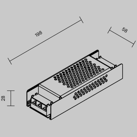 Блок питания PSL012 24В 300Вт IP20 821005
