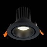 ST705.448.10 Св-к встр. Черный LED 1*10W 4000K 750Lm Ra90 38° IP20 D102xH85 170-240V Встраиваемые светильники