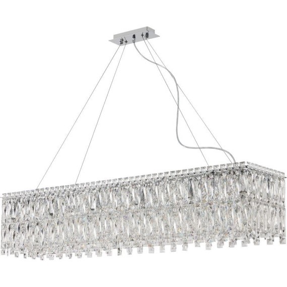 Люстра подвесная хрустальная 2173/09/12PL Stilfort, серия Santorini