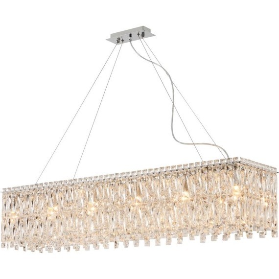 Люстра подвесная хрустальная 2173/09/12PL Stilfort, серия Santorini