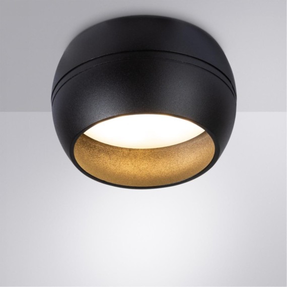 Встраиваемый светильник Arte Lamp A5550PL-1BK GAMBO под лампу 1xGX53 15W