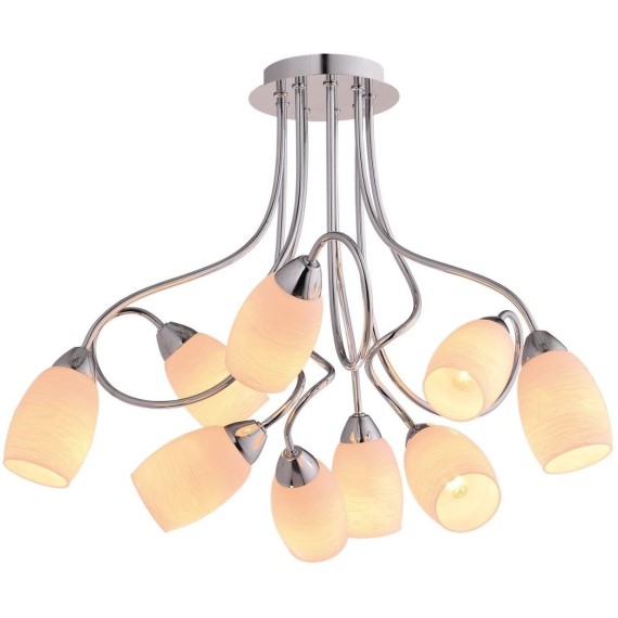 Люстра потолочная Lussole LSP-8182 TOLED O IP21 под лампы 9xE14 360W