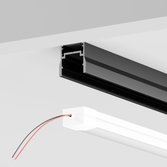 Профиль 2м для уличной трековой системы Maytoni Elasity IP65 Outdoor O-TR001-P-B2M