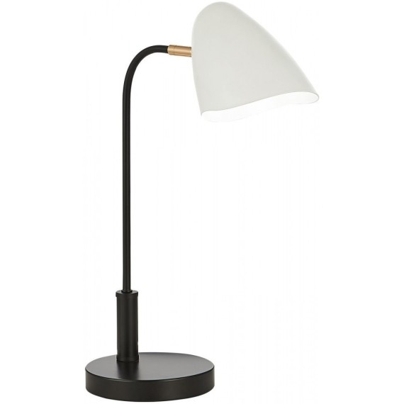 SLE103604-01 Прикроватная лампа Черный, Золотой/Белый E14 1*40W SATTA