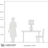 Настольная лампа Lumina Deco Briston LDT 303 PR+WT