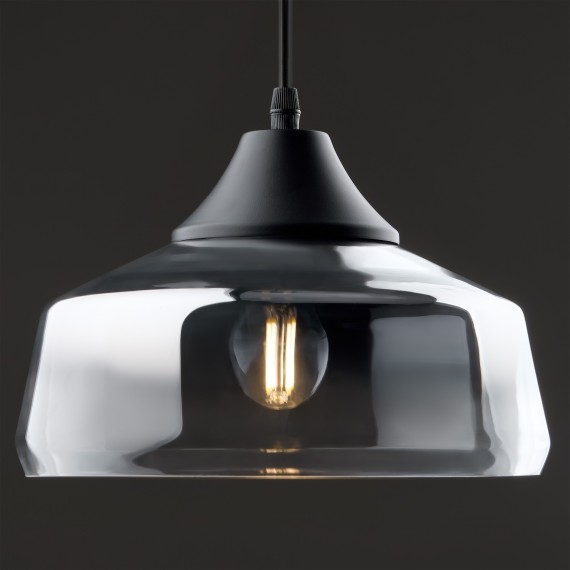 Подвесной светильник с 1 плафоном Freya FR5188PL-01B Jiffy под лампу 1xE27 60W