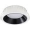 ST755.438.18 Св-к встр. Черный LED 1*18W 3000K 1 620Lm Ra80 120° IP20 D160xH60 100-240V Встраиваемые светильники