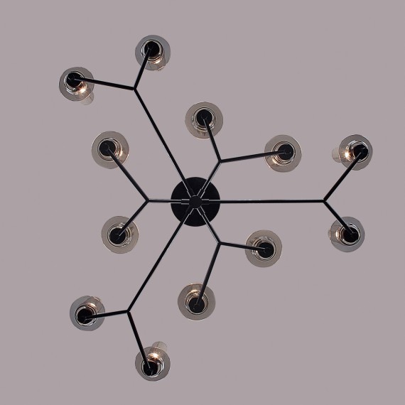 Люстра потолочная E14 Lumion MADONNA 6555/12C