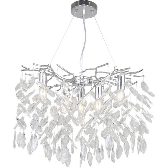 Люстра подвесная хрустальная 2180/09/06P Stilfort, серия RAMO