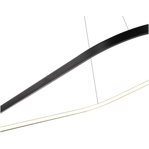 ST610.443.52 Светильник подвесной ST-Luce Черный/Белый LED 1*47W 4000K Подвесные светильники