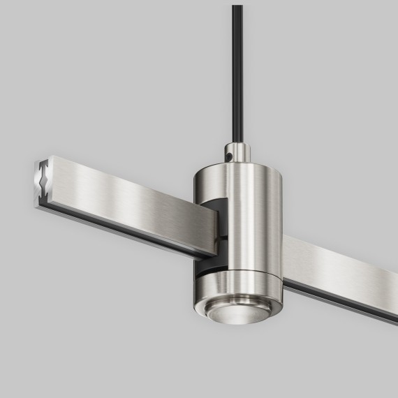 Подвес тросовый Hang с вводом питания Maytoni Flarity платина TRA157SW-B1-PT