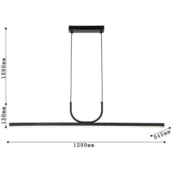 Подвесной светильник Raya 4096-2P