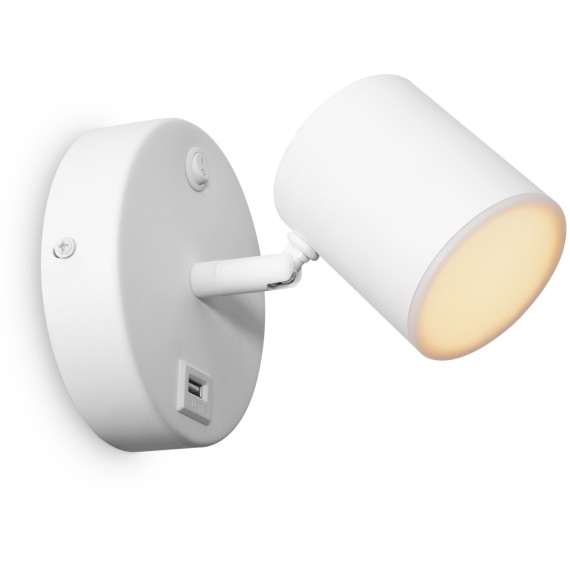 Спот светодиодный с выключателем и USB-портом PointFive FR10006CW-L6W