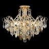 Светильник потолочный Crystal Lux ESMIRALDA PL6 GOLD 0523/106