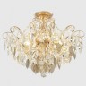 Светильник потолочный Crystal Lux ESMIRALDA PL6 GOLD 0523/106