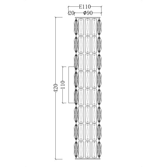 Бра Maytoni DIA008WL-02CH Talento под лампы 4xG9 40W