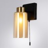 Бра Arte Lamp A7027AP-1BK LEO под лампу 1xE14 40W