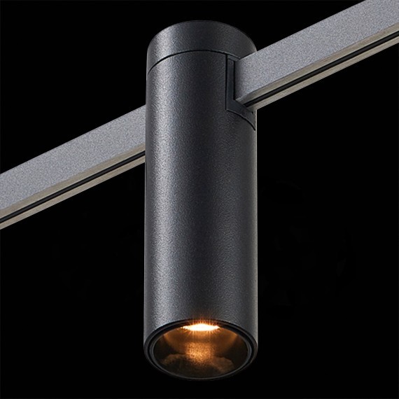 ST810.406.05 Магнитный трековый светильник черный LED 5W 3000K 227Lm Ra90 60° FARM