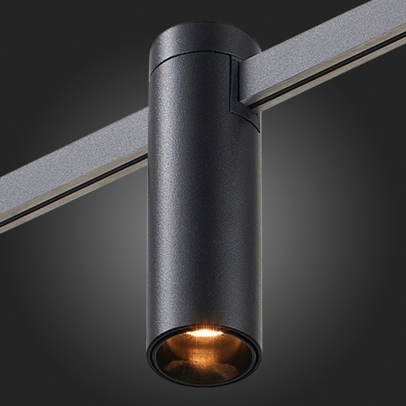 ST810.406.05 Магнитный трековый светильник черный LED 5W 3000K 227Lm Ra90 60° FARM
