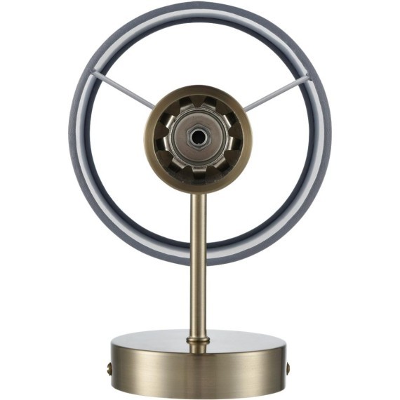 8108/1W MODERNI LN25 латунь титаниум/серый, металл/текстиль/стекло Бра E14 40W 220V DAMONA