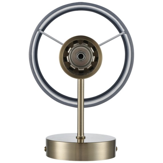 8108/1W MODERNI LN25 латунь титаниум/серый, металл/текстиль/стекло Бра E14 40W 220V DAMONA