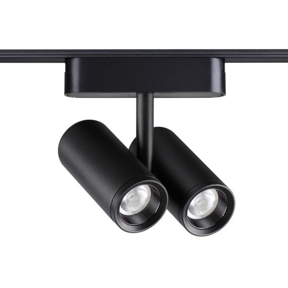 359108 Трековый магнитный светодиодный светильник Novotech SMAL 48V CRI90+ 4000К 1360Лм 24° 2*8W