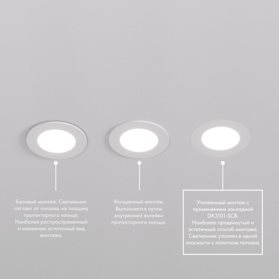 Точечный светильник PORT DK3101-BK
