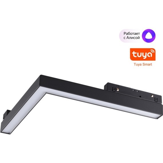 359502 Трековый светодиодный TUYA SMART светильник Novotech Flum CRI90+ 3000-6500К 1920Лм 100° 24W Bluetooth Wi-Fi Алиса