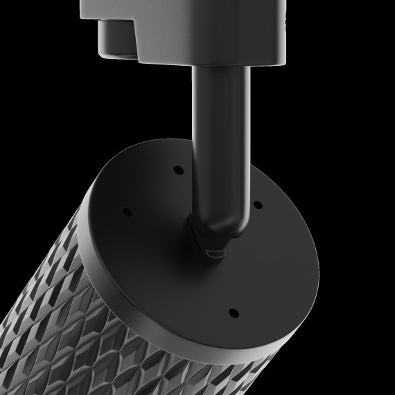 Однофазный двужильный трековый светильник Maytoni Unity TR011-1-GU10-B Focus Design под сменную лампу GU10