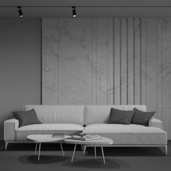 Однофазный двужильный трековый светильник Maytoni Unity TR011-1-GU10-B Focus Design под сменную лампу GU10