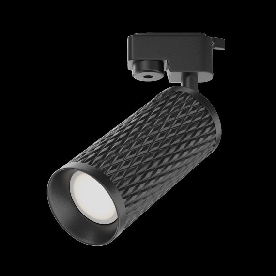 Однофазный двужильный трековый светильник Maytoni Unity TR011-1-GU10-B Focus Design под сменную лампу GU10