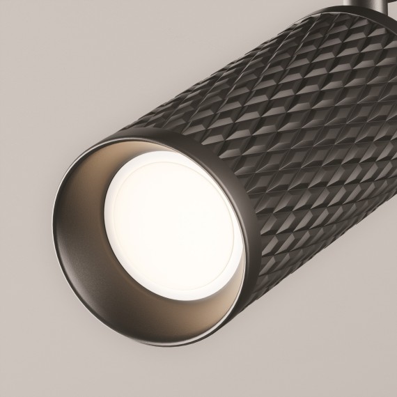 Однофазный двужильный трековый светильник Maytoni Unity TR011-1-GU10-B Focus Design под сменную лампу GU10