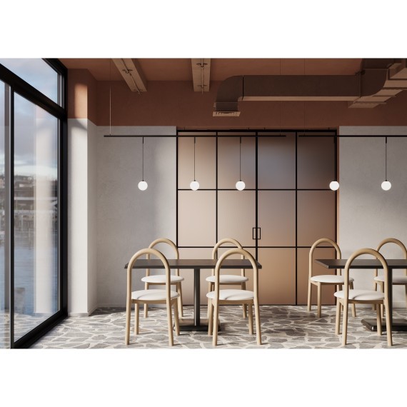 TR178-1-5WTW-B Трековый магнитный светодиодный SMART светильник Maytoni Basity CRI90+ 3000-6000К 350Лм 360° 5Вт Bluetooth Mesh