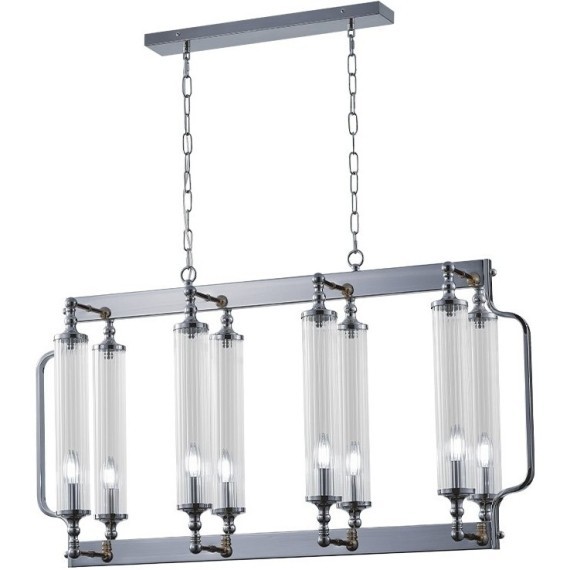 Люстра Crystal Lux TOMAS SP8 L1000 CHROME