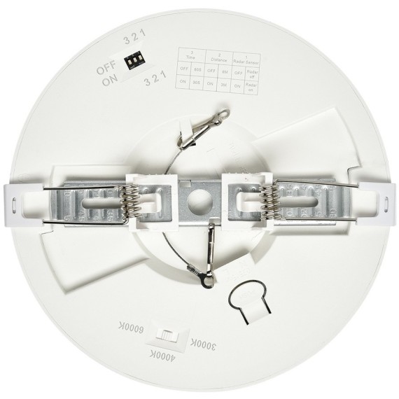 Светильник LED 12Вт 3000-6500К CCT/датчик движения Sonex NEBULA 7754/12L