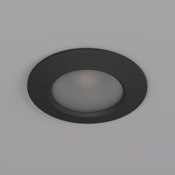 DK3016-BK Встраиваемый светильник влагозащищенный IP65 GU10 черный