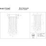 Подвесная каскадная светодиодная люстра "второй свет" LED 51W RA80 3950лм 3000К Maytoni Bubble dream MOD383PL-L40BBS3K