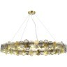 SL6133.313.16 Светильник подвесной ST-Luce Латунь/Дымчатый G9 LED 16*5W 4000K SWATCH