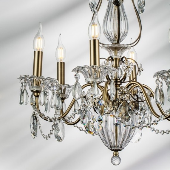 Хрустальная подвесная люстра SCHON 790061