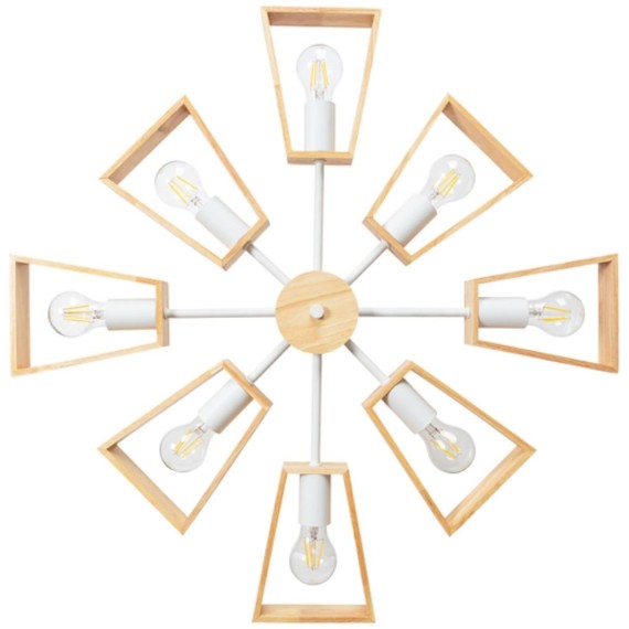 Люстра потолочная Arte Lamp A8030PL-8WH BRUSSELS под лампы 8xE27 60W