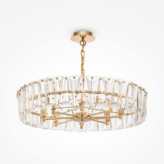 Люстра подвесная Maytoni MOD043PL-08G Puntes под лампы 8xE14 60W