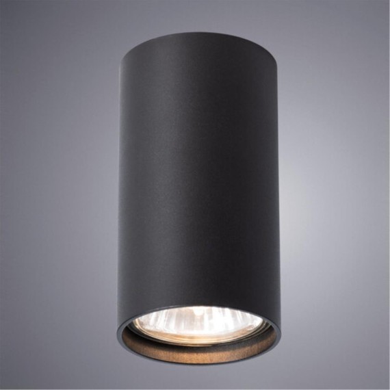 Накладной потолочный светильник Arte Lamp A1516PL-1BK UNIX под лампу 1xGU10 35W