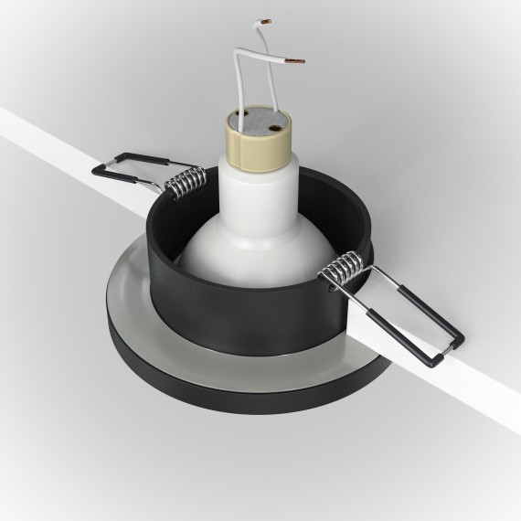 Встраиваемый светильник Maytoni DL083-01-GU10-RD-B Stark IP65 под лампу 1xGU10 50W