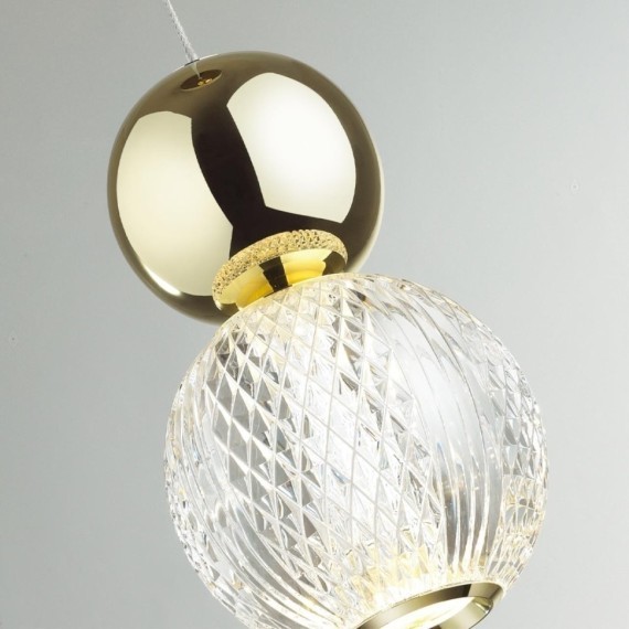 Подвесной светильник Odeon Light 5008/7L CRYSTAL светодиодный LED 7W