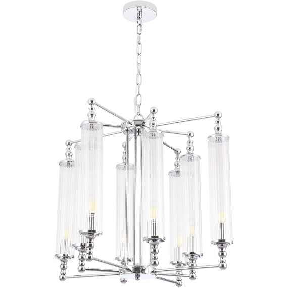 Люстра Crystal Lux TOMAS SP8 D650 CHROME