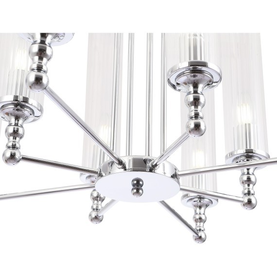 Люстра Crystal Lux TOMAS SP8 D650 CHROME