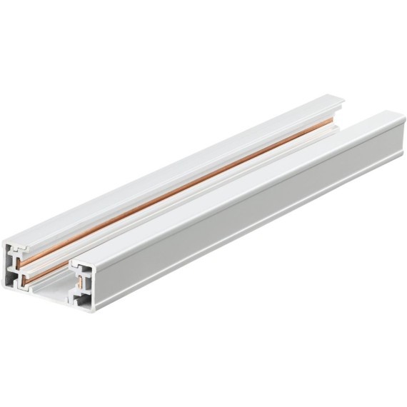 Шинопровод трехжильный 2м однофазный с вводом питания и заглушкой Novotech 135002