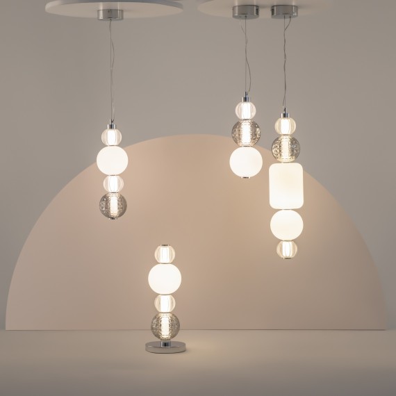 Подвесной светильник светодиодный Collar P069PL-L35CH3K